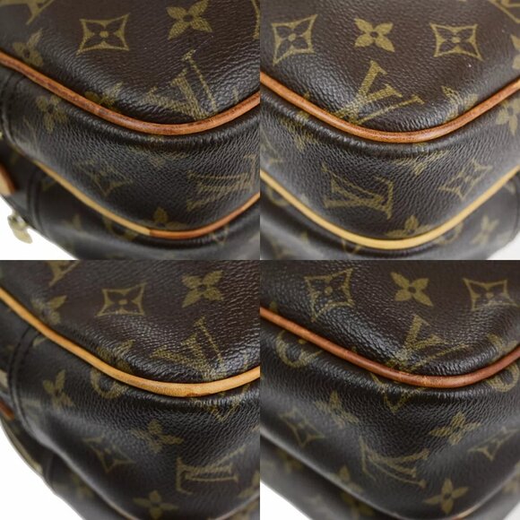 LOUIS VUITTON Reporter PM Crossbody Shoulder Bag Monogram Leather - Picture 4 of 16